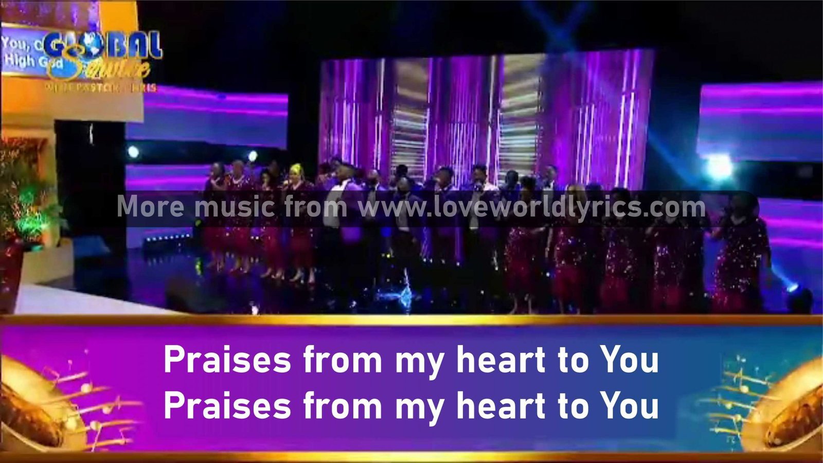 Praises from my heart to You