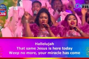 WEEP NO MORE THAT SAME JESUS IS HERE