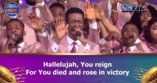 HALLELUJAH, YOU REIGN BY PASTOR SAKI AND LOVEWORLD SINGERS HSLHS 10