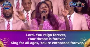 HOLY GOD BY VANESSA AND LOVEWORLD SINGERS HSLHS 10