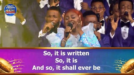 SO IT IS WRITTEN BY SYLVIA AND LOVEWORLD SINGERS MP3 AND LYRICS HSLHS 10