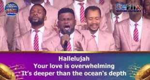 YOUR LOVE IS OVERWHELMING BY DAVEROCK AND LOVEWORLD SINGERS HSLHS 10