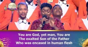 GOD, YET MAN BY SYLVIA AND LOVEWORLD SINGERS MP3 AND LYRICS PRAISE NIGHT 18