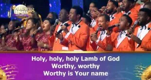 HOLY LAMB OF GOD BY PASTOR SAKI AND LOVEWORLD SINGER PRAISE NIGHT 18