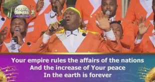 THE MOUNTAIN OF THE LORD’S HOUSE BY OBI SHINE AND LOVEWORLD SINGERS PRAISE NIGHT 18