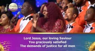 THE APPEASEMENT FOR SIN BY VANESSA AND LOVEWORLD SINGERS PRAISE NIGHT 18