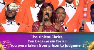 THE SINLESS CHRIST BY OGE AND LOVEWORLD SINGERS PRAISE NIGHT 18