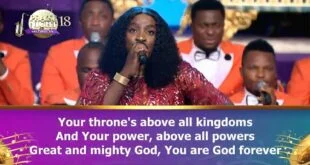 YOU ARE THE KING OF GLORY BY FAITH AND LOVEWORLD SINGERS PRAISE NIGHT 18