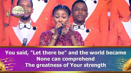 YOU SAID, “LET THERE BE” BY MAYA AND LOVEWORLD SINGERS