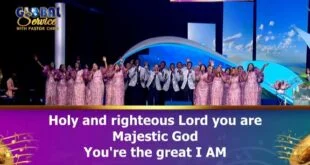 HOLY AND RIGHTEOUS BY LOVEWORLD SINGERS MP3 & LYRICS JUNE COMMUNION