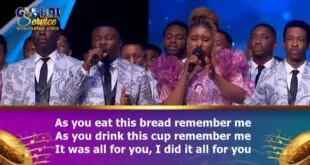 COMMUNION SERVICE SONG – YOU DID IT ALL BY OGE, SIMEON RICH AND LOVEWORLD SINGERS