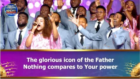 GLORIOUS ICON OF THE FATHER BY RITA SOUL AND PASTOR SAKI & LOVEWORLD SINGERS HEALING STREAMS 11