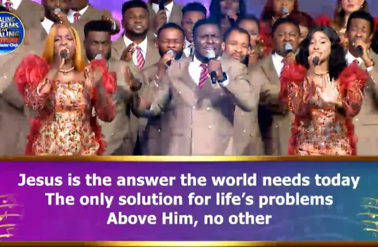 JESUS IS THE ANSWER – ALEX, VASHUAN, PASTOR RUTHNEY AND LOVEWORLD SINGERS HSLHS 11