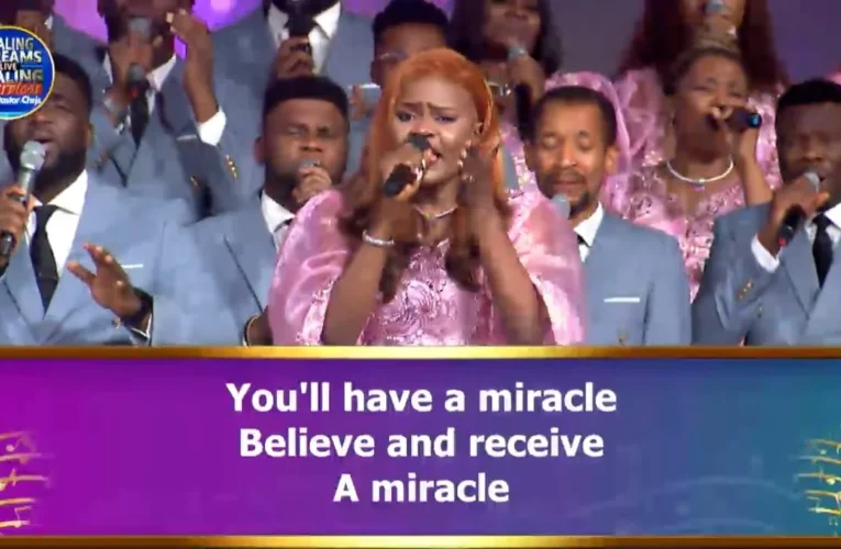 THERE’S A MIRACLE FOR YOU BY VANESSA & LOVEWORLD SINGERS HEALING STREAMS 11