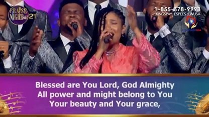 BLESSED CREATOR BY MAYA AND LOVEWORLD SINGERS – PRAISE NIGHT 21