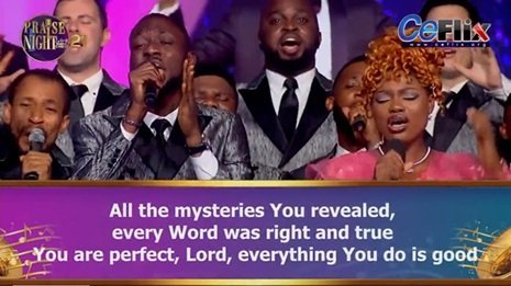 EVERYTHING YOU DO IS GOOD BY SHARON & JONATHAN AND LOVEWORLD SINGERS – PRAISE NIGHT 21