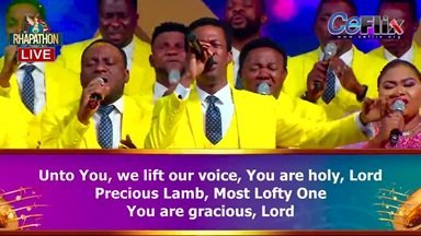 UNTO YOU WE LIFT OUR VOICE BY PASTOR SAKI AND LOVEWORLD SINGERS – RHAPATHON