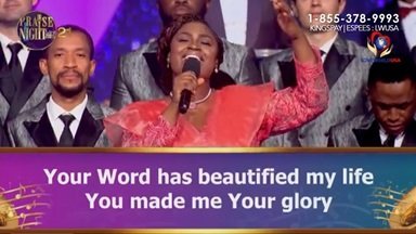 YOUR WORD HAS BEAUTIFIED MY LIFE BY SYLVIA AND LOVEWORLD SINGERS – PRAISE NIGHT 21