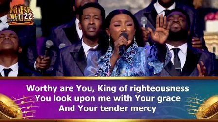 KING OF RIGHTEOUSNESS BY MICHAELA AND LOVEWORLD SINGERS PRAISE NIGHT 22