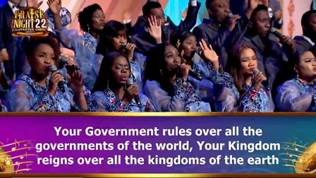 LOVEWORLD ANTHEM – GOD OF HEAVEN AND EARTH BY LOVEWORLD SINGERS PRAISE NIGHT 22